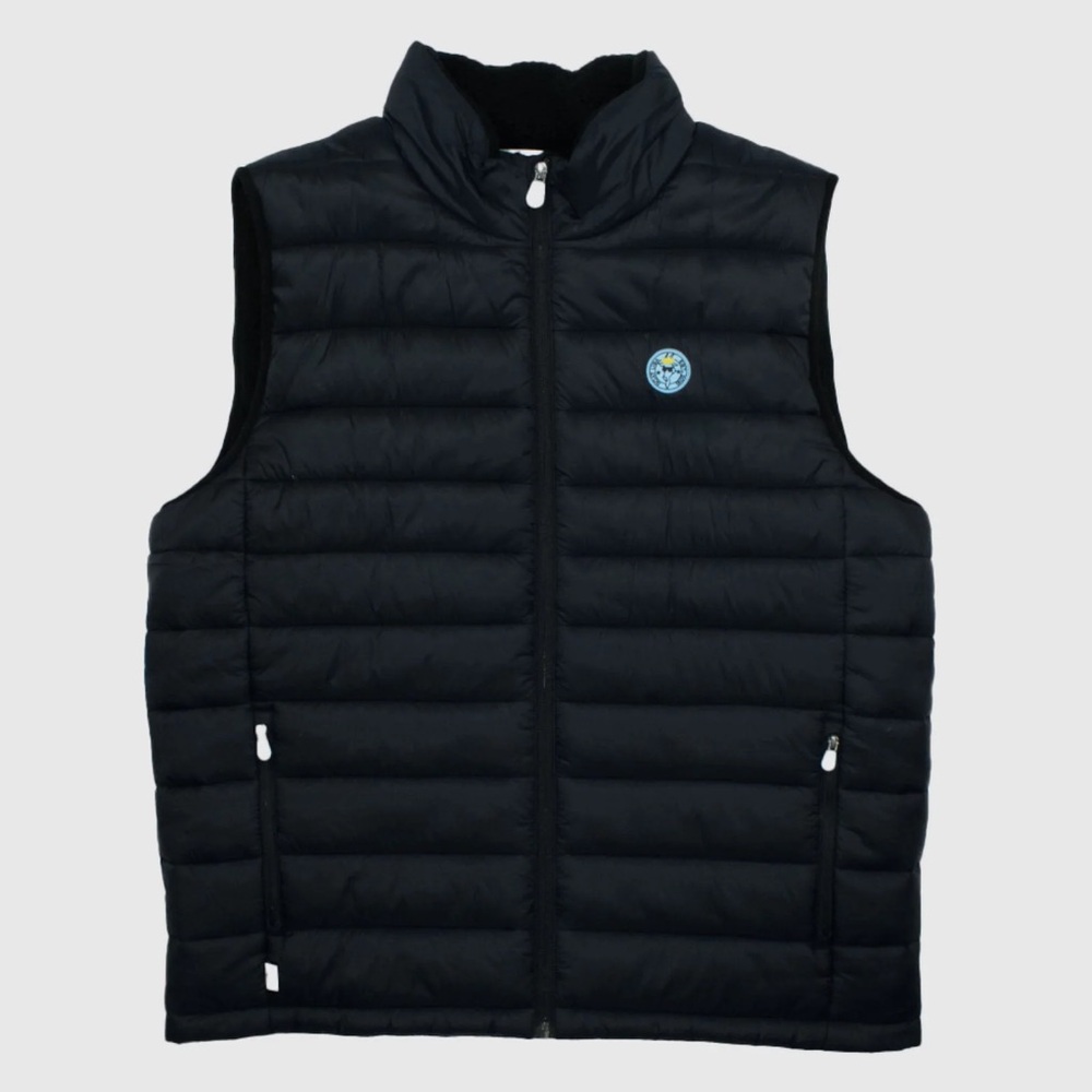 GOAT USA Black Fleece Vest